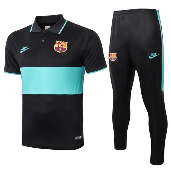 Polo Barcelona Conjunto Completo 2019-20 Negro